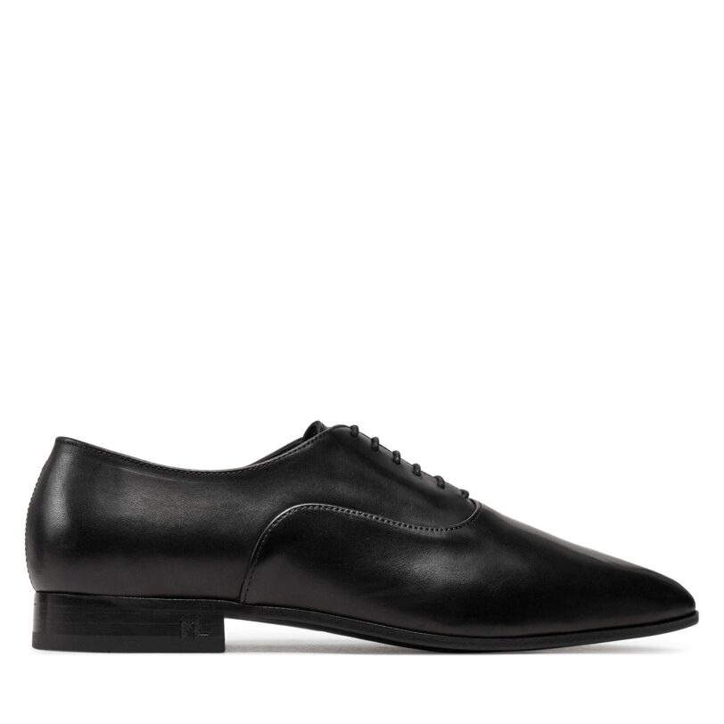 Обувки KARL LAGERFELD KL12334 Черен цвят на ниска цена