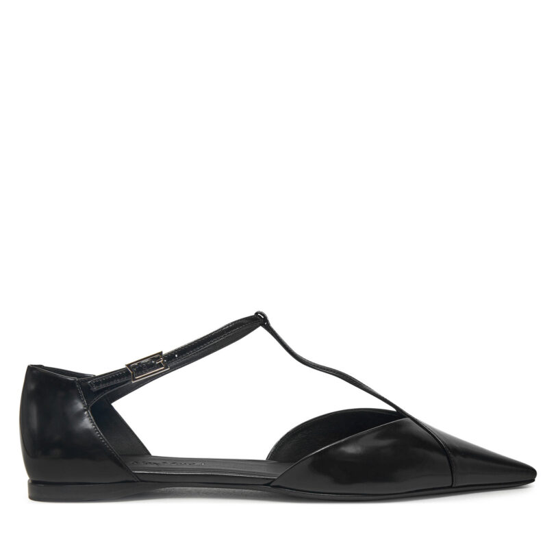 Обувки Max Mara Fsilkway 2514521271600 Черен цвят на ниска цена