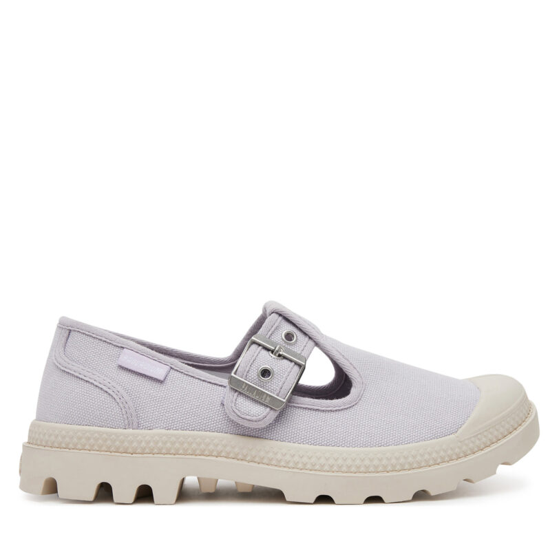Обувки Palladium Pampa M-Jane Washed 94475-549-M Бял цвят на ниска цена