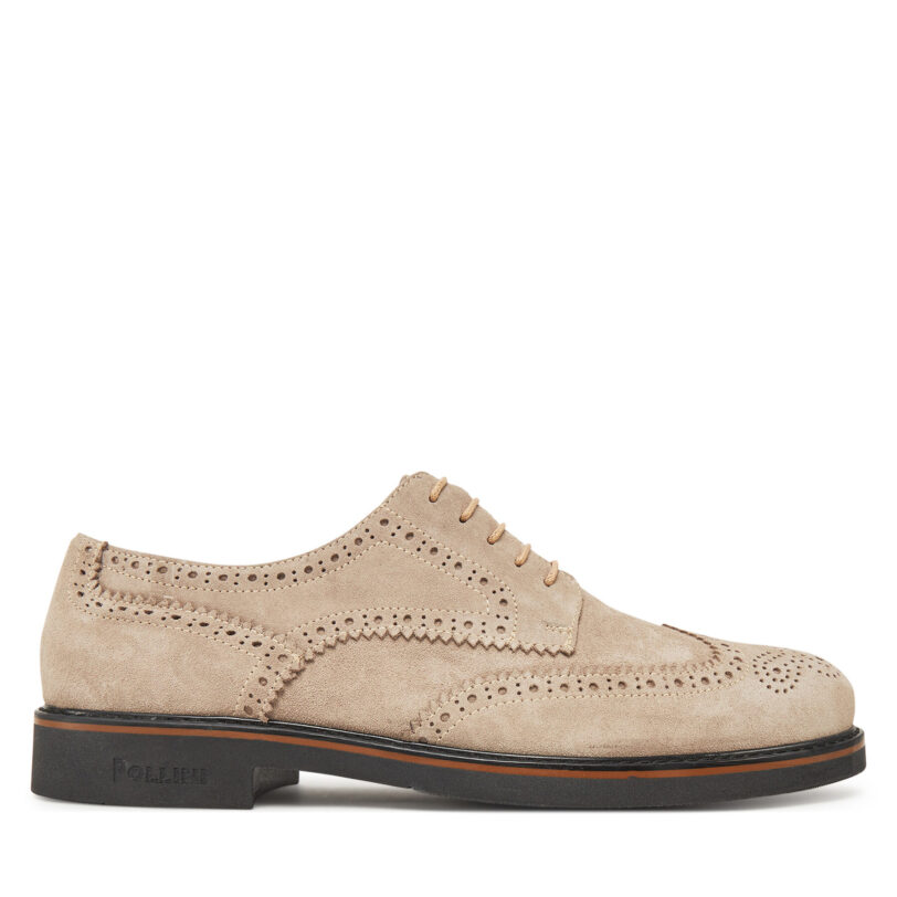Обувки Pollini SB10233G0MUB0104 Бежов цвят на ниска цена