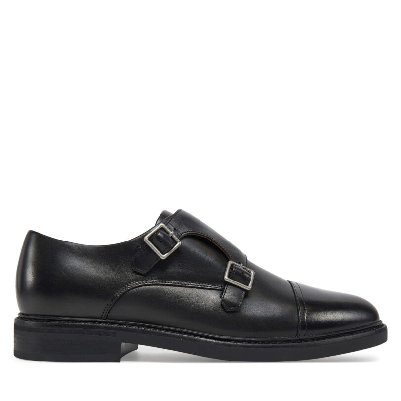 Обувки Polo Ralph Lauren Asher Dbl Mk 803945278001 Черен цвят на ниска цена