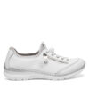 Обувки Rieker L32P2-80 Бял цвят на ниска цена