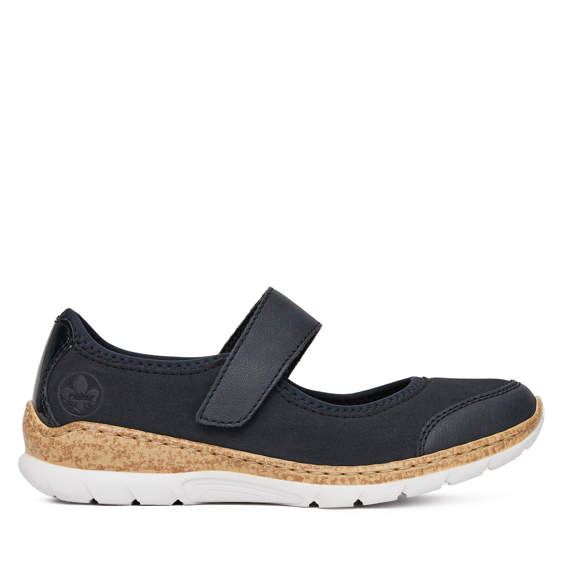 Обувки Rieker N42B0-14 Тъмносин цвят на ниска цена