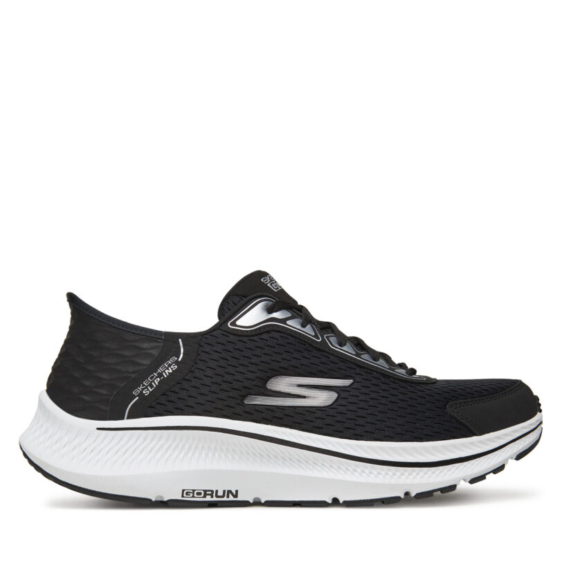 Обувки Skechers 220863/BKW Черен цвят на ниска цена