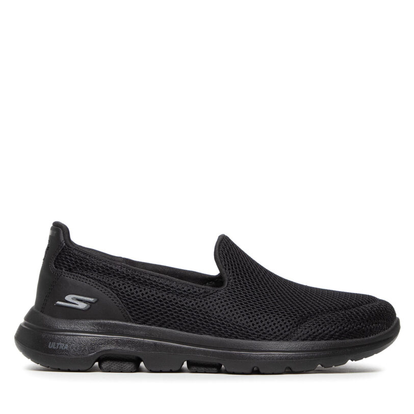Обувки Skechers Go Walk 5 15901/BBK Черен цвят на ниска цена