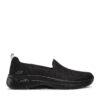 Обувки Skechers Go Walk Arch Fit 124401/BBK Черен цвят на ниска цена