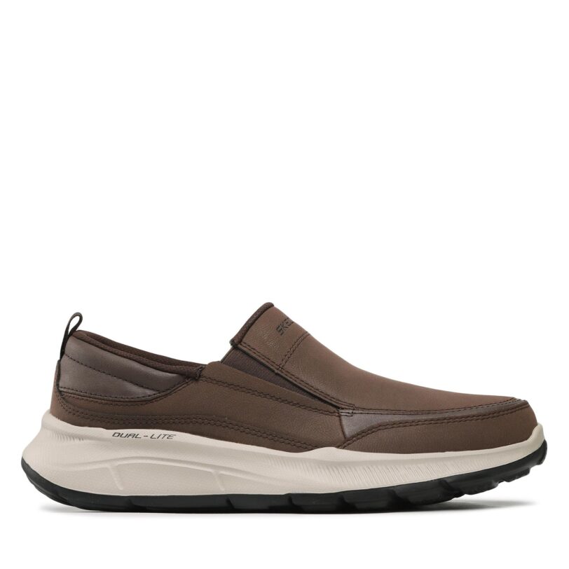 Обувки Skechers Harvey 232517/CHOC Кафяв цвят на ниска цена