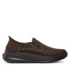Обувки Skechers Slade 205237 Кафяв цвят на ниска цена