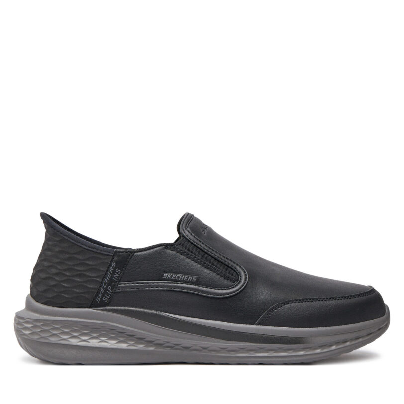 Обувки Skechers Slade 205237 Черен цвят на ниска цена