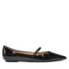 Обувки Stuart Weitzman Emilia Mary Jane Fla SH288 Черен цвят на ниска цена