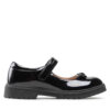 Обувки Tommy Hilfiger Ballerina T3A3-32580-0774 S Черен цвят на ниска цена