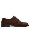 Обувки Tommy Hilfiger Corporate Derby FM0FM05582 Кафяв цвят на ниска цена