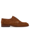 Обувки Tommy Hilfiger Hilfiger Thunit Suede M Toe Shoe FM0FM05468 Кафяв цвят на ниска цена