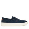 Обувки Tommy Hilfiger Modern Light Hybrid Suede Boat S FM0FM05352 Тъмносин цвят на ниска цена