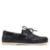 Обувки Tommy Hilfiger Th Boat Shoe Core Lth FM0FM05569 Тъмносин цвят на ниска цена