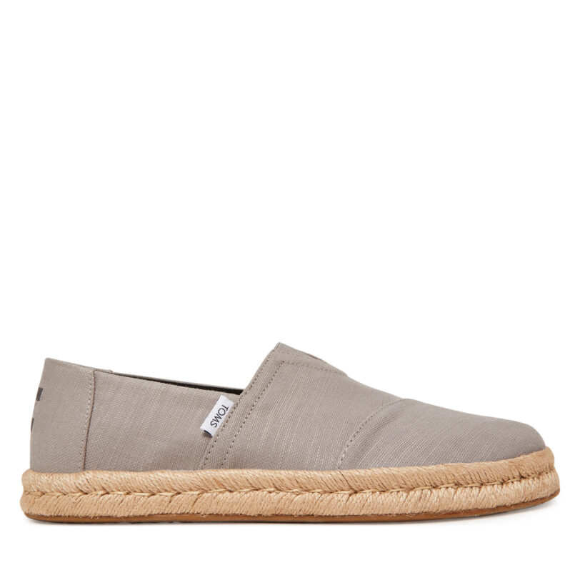 Обувки Toms Alp Rope 2.0 10019866 Сив цвят на ниска цена