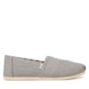 Обувки Toms Alpargata 10020858 Сив цвят на ниска цена