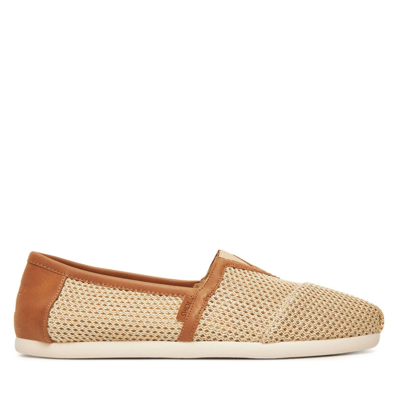 Обувки Toms Alpargata 10021908 Бежов цвят на ниска цена
