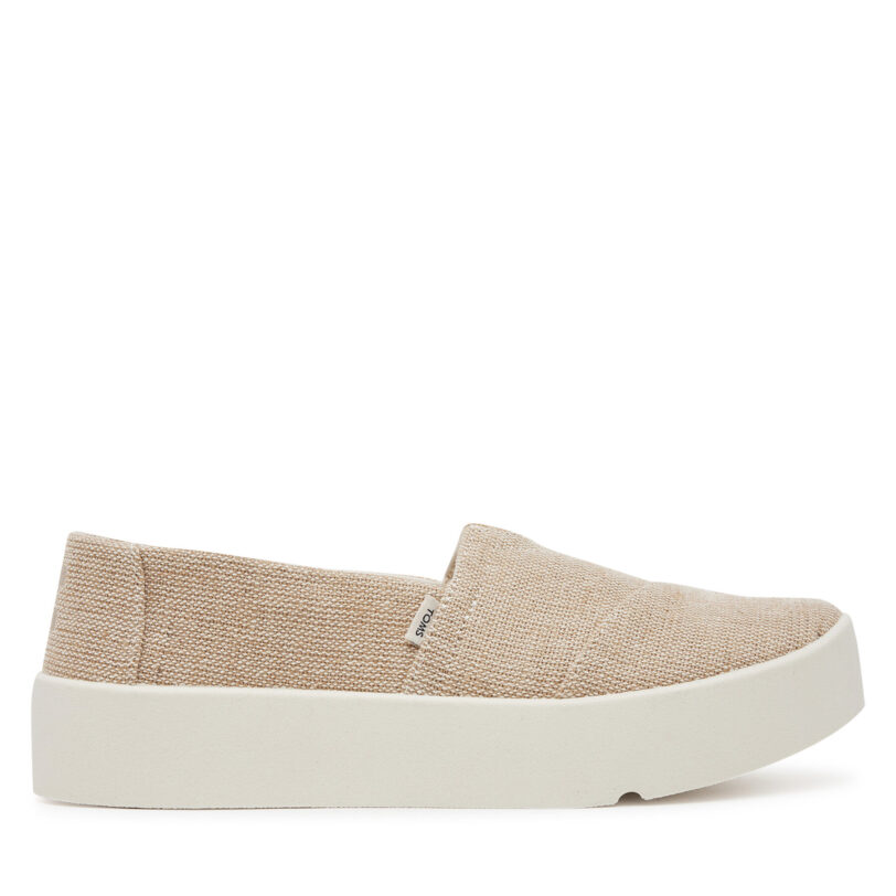 Обувки Toms Verona  10021164 Бежов цвят на ниска цена