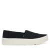 Обувки Toms Verona Slip On 10021139 Черен цвят на ниска цена