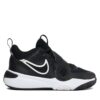 Обувки за баскетбол Nike Team Hustle D 11 (GS) DV8996 002 Черен цвят на ниска цена