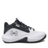 Обувки за баскетбол Under Armour Grade School UA Lockdown 7 3028513 Бял цвят на ниска цена