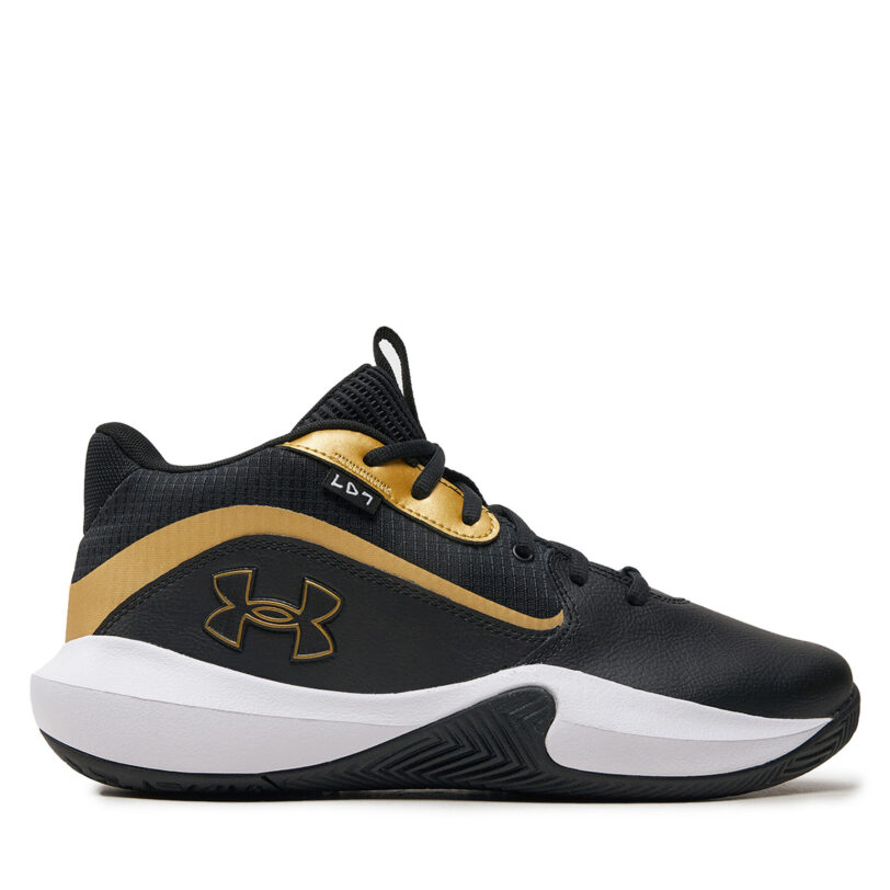 Обувки за баскетбол Under Armour UA Lockdown 7 3028512 Черен цвят на ниска цена