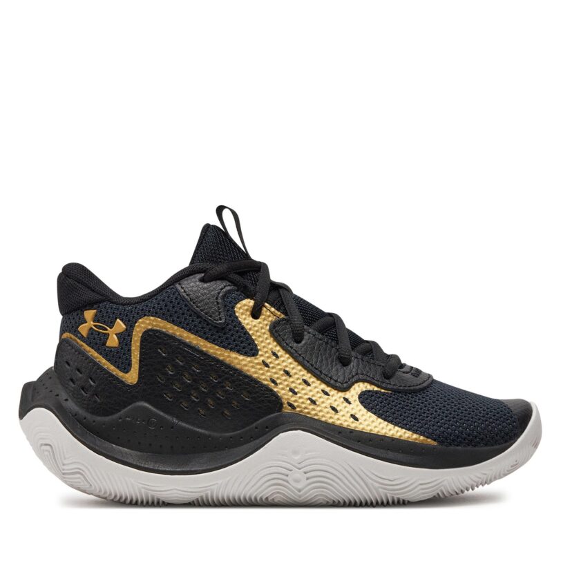 Обувки за баскетбол Under Armour Ua Gs Jet '23 3026635-002 Черен цвят на ниска цена