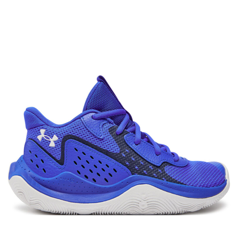 Обувки за баскетбол Under Armour Ua Gs Jet '23 3026635-400 Син цвят на ниска цена