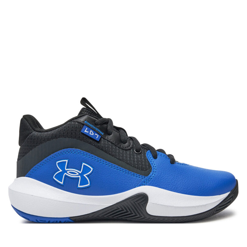 Обувки за баскетбол Under Armour Ua Gs Lockdown 7 3028513-401 Син цвят на ниска цена