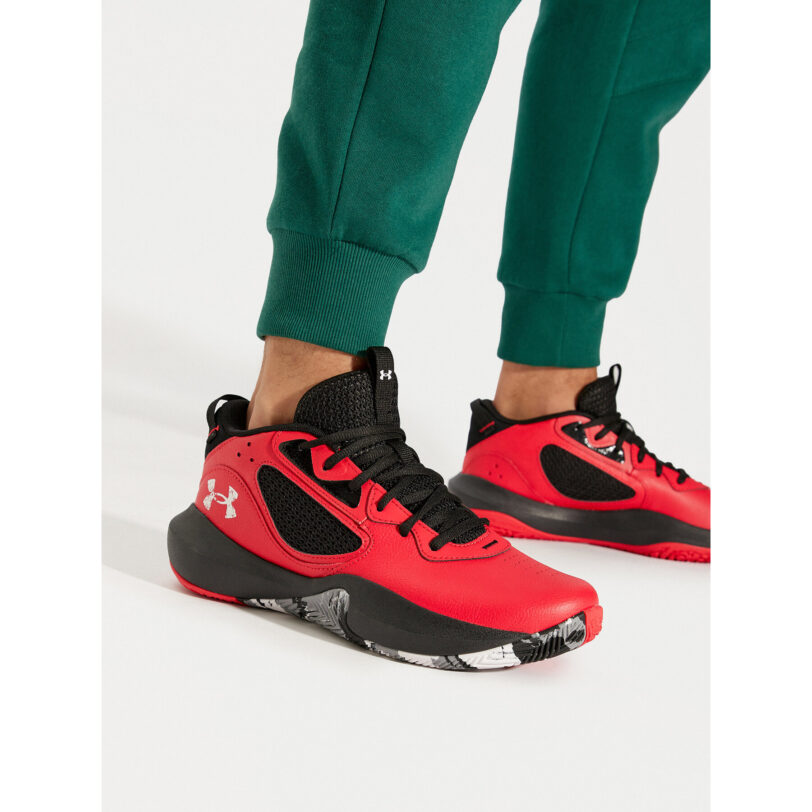 Обувки за баскетбол Under Armour Ua Lockdown 6 3025616-600 Червен цвят на ниска цена