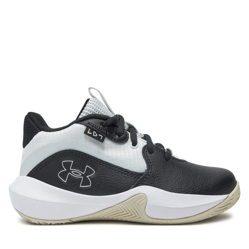 Обувки за баскетбол Under Armour Ua Ps Lockdown 7 3028514-002 Черен цвят на ниска цена
