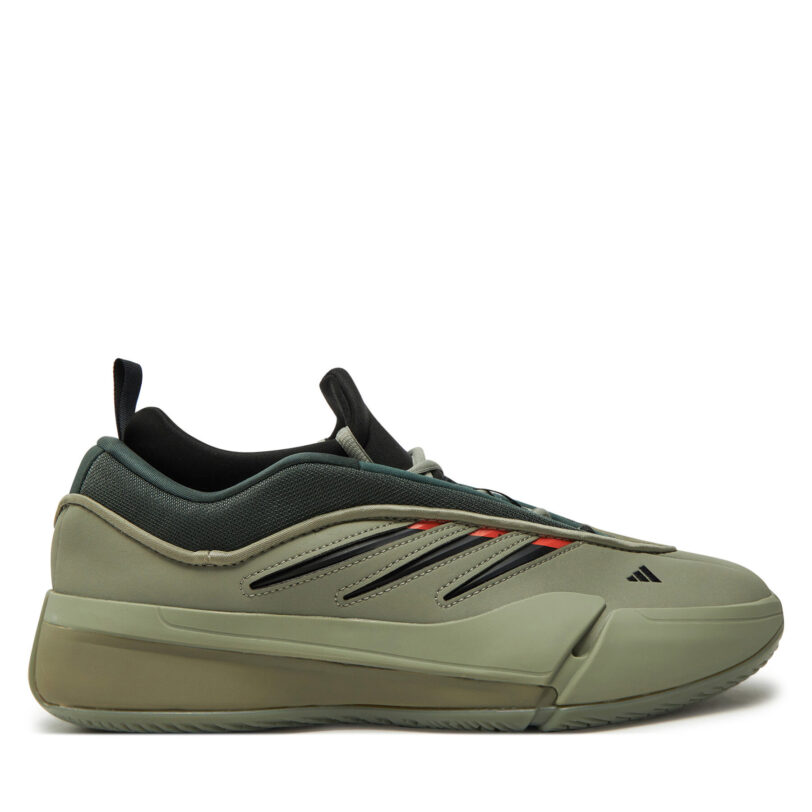Обувки за баскетбол adidas Dame 9 JI1939 Зелен цвят на ниска цена