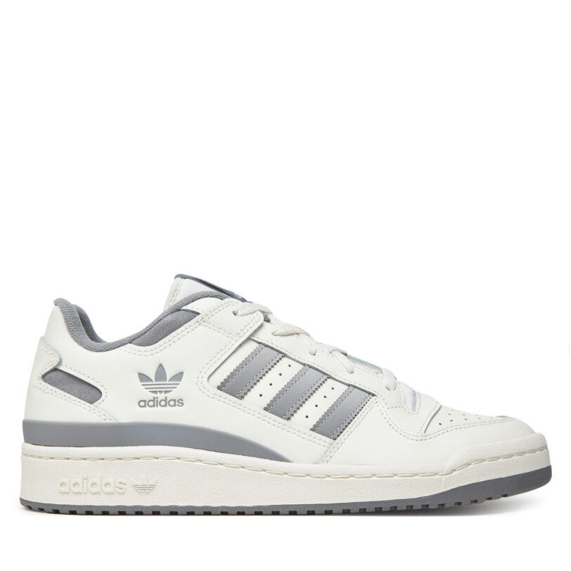 Обувки за баскетбол adidas Forum Low CL JI3266 Бял цвят на ниска цена