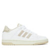 Обувки за баскетбол adidas Rapid Court Low JR3162 Бял цвят на ниска цена