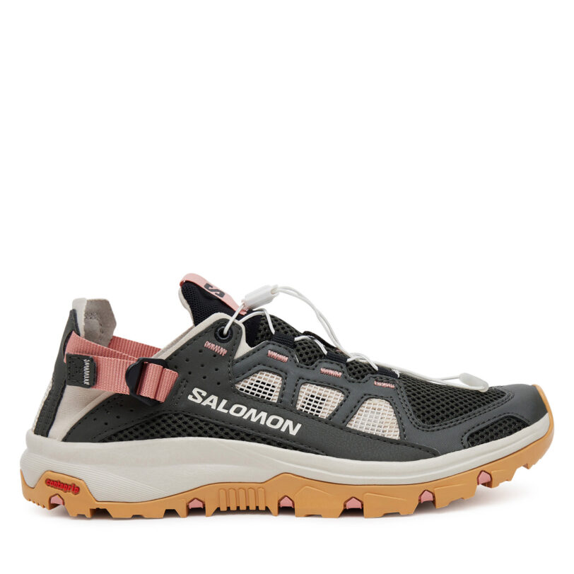 Обувки за водни спортове Salomon Techamphibian 5 L47750800 Зелен цвят на ниска цена