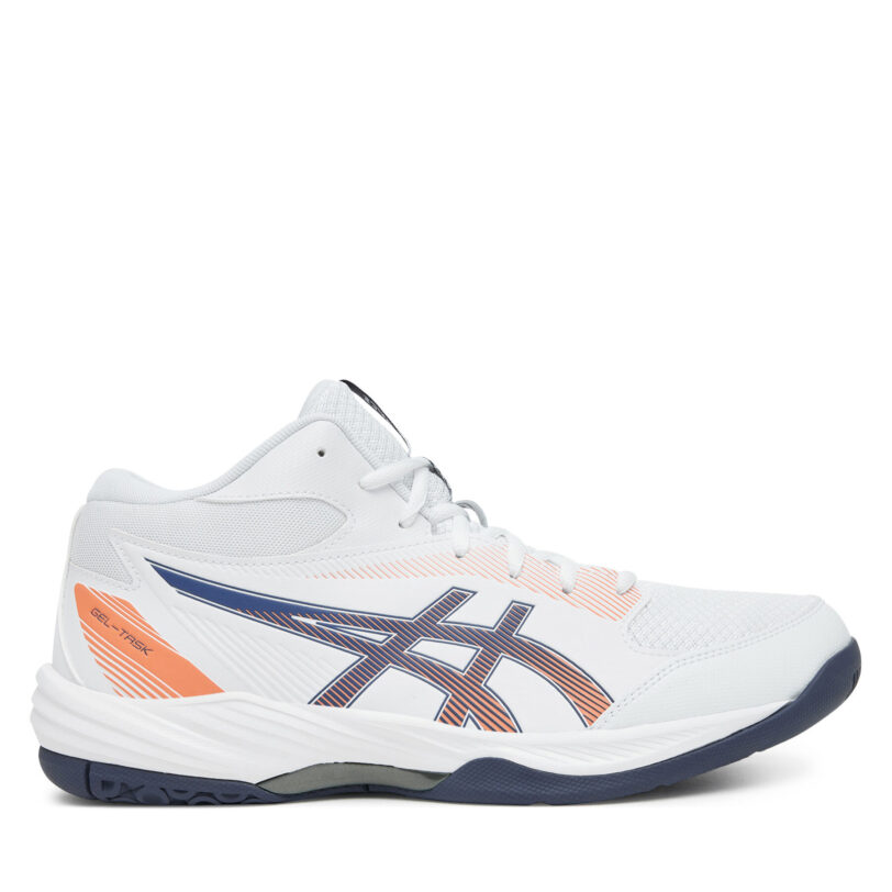 Обувки за зала Asics Gel-Task Mt 4 1071A102 Бял цвят на ниска цена