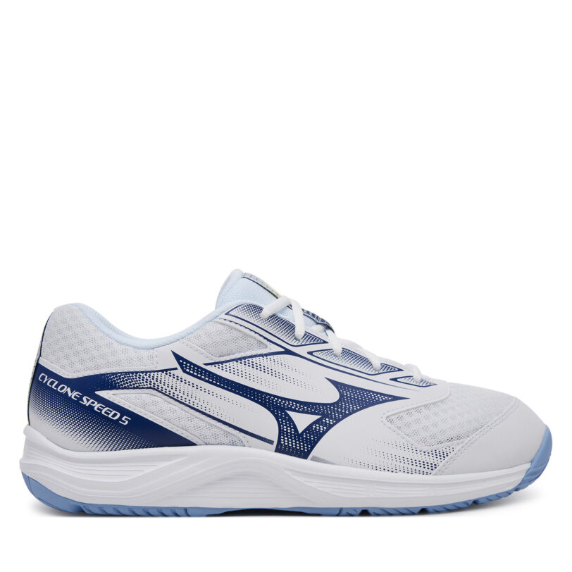 Обувки за зала Mizuno Cyclone Speed 5 V1GA2580 Бял цвят на ниска цена