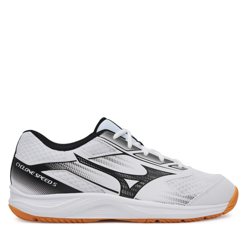 Обувки за зала Mizuno Cyclone Speed 5 V1GA2580 Бял цвят на ниска цена