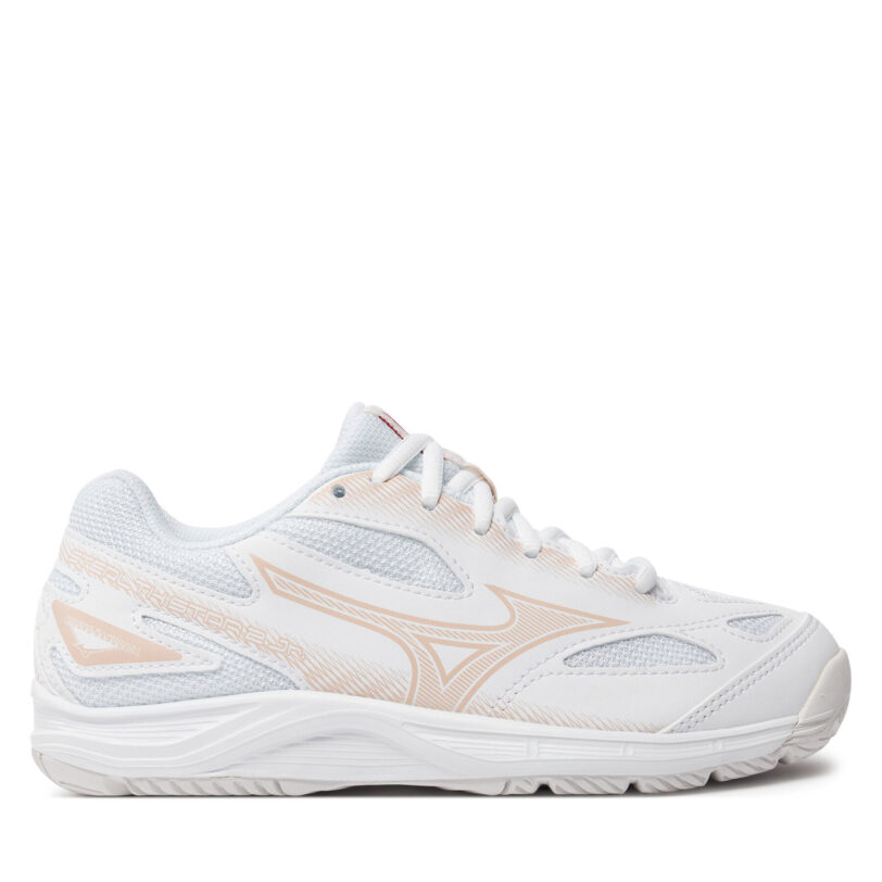 Обувки за зала Mizuno Stealth Star 2 Jr X1GC2307 Бежов цвят на ниска цена