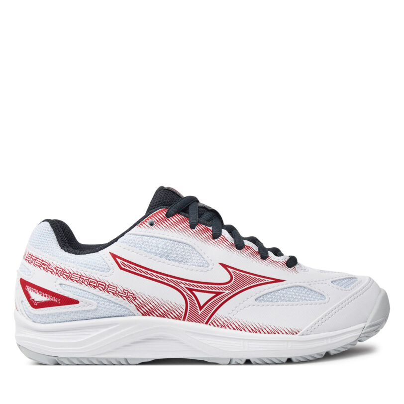 Обувки за зала Mizuno Stealth Star 2 Jr X1GC2307 Бял цвят на ниска цена