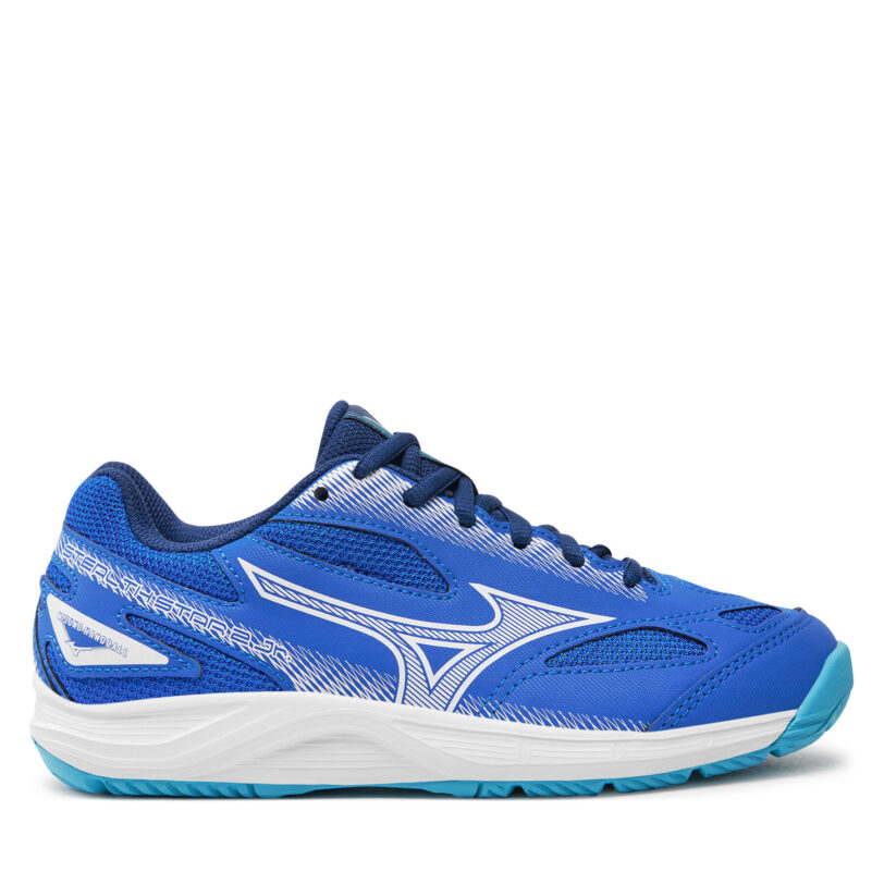 Обувки за зала Mizuno Stealth Star 2 Jr X1GC2307 Син цвят на ниска цена