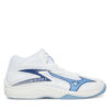 Обувки за зала Mizuno Thunder Blade Z Mid V1GA2375 Бял цвят на ниска цена