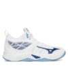 Обувки за зала Mizuno Wave Dimension Mid V1GA2245 Бял цвят на ниска цена