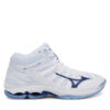 Обувки за зала Mizuno Wave Voltage 2 Mid V1GA2465 Бял цвят на ниска цена
