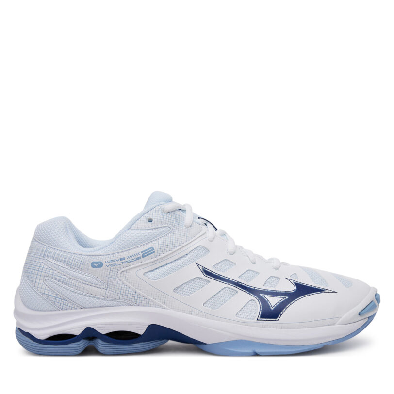 Обувки за зала Mizuno Wave Voltage 2 V1GA2460 Бял цвят на ниска цена