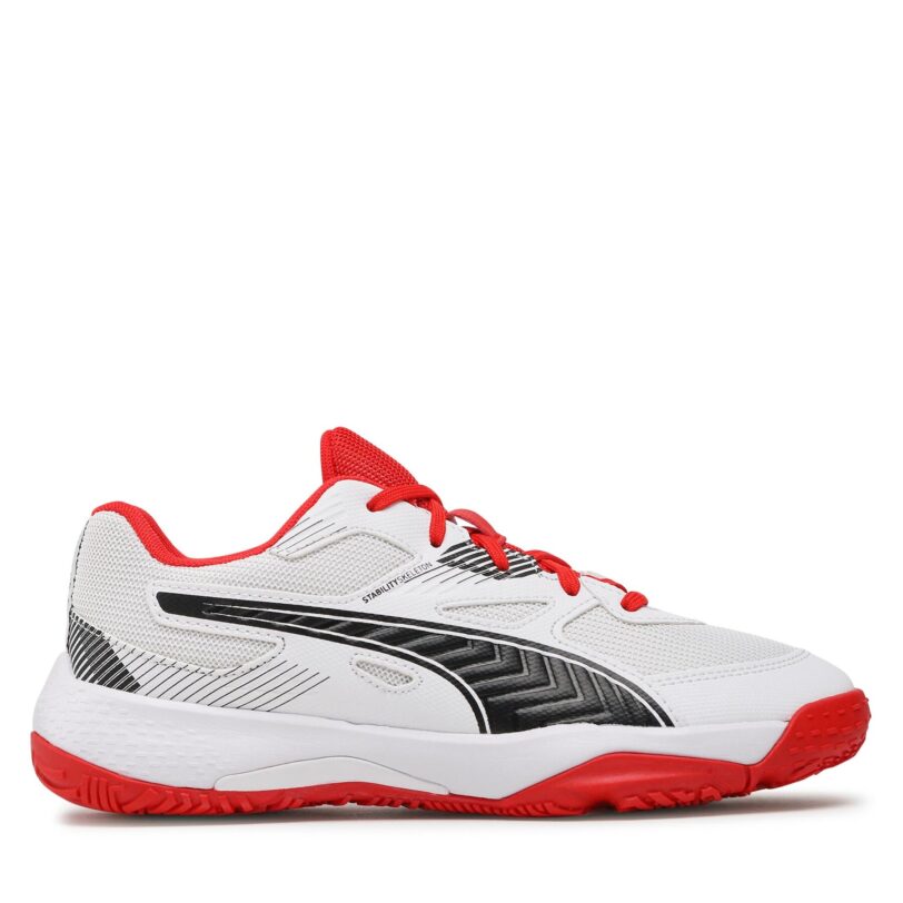 Обувки за зала Puma Solarflash Jr II 106883 04 Бял цвят на ниска цена
