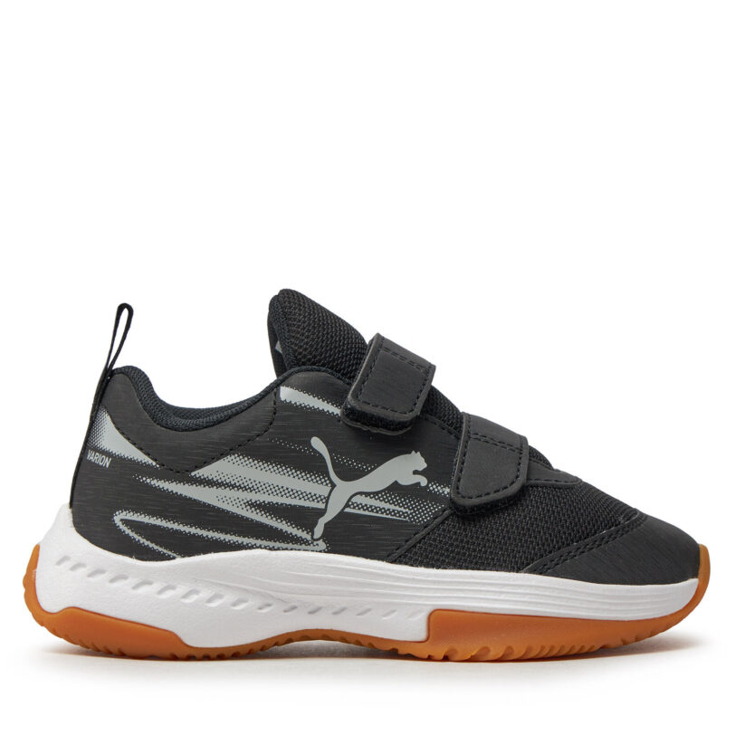 Обувки за зала Puma Varion II V Jr 108106 01 Черен цвят на ниска цена