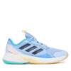 Обувки за зала adidas Crazyflight 6 HP7029 Светлосиньо цвят на ниска цена