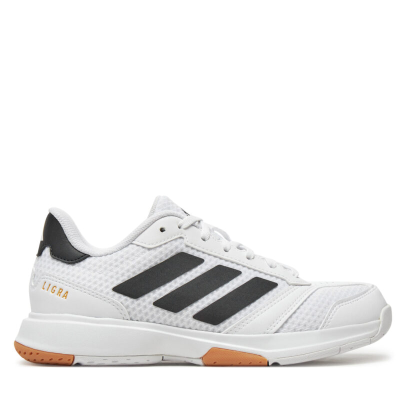 Обувки за зала adidas Ligra 8 Indoor Shoes IH8118 Бял цвят на ниска цена